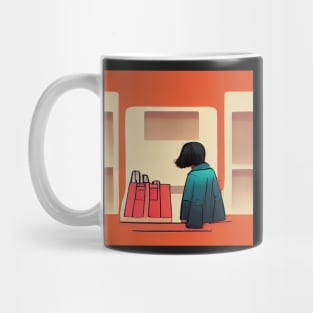 Shop assistant | Comics Style Mug